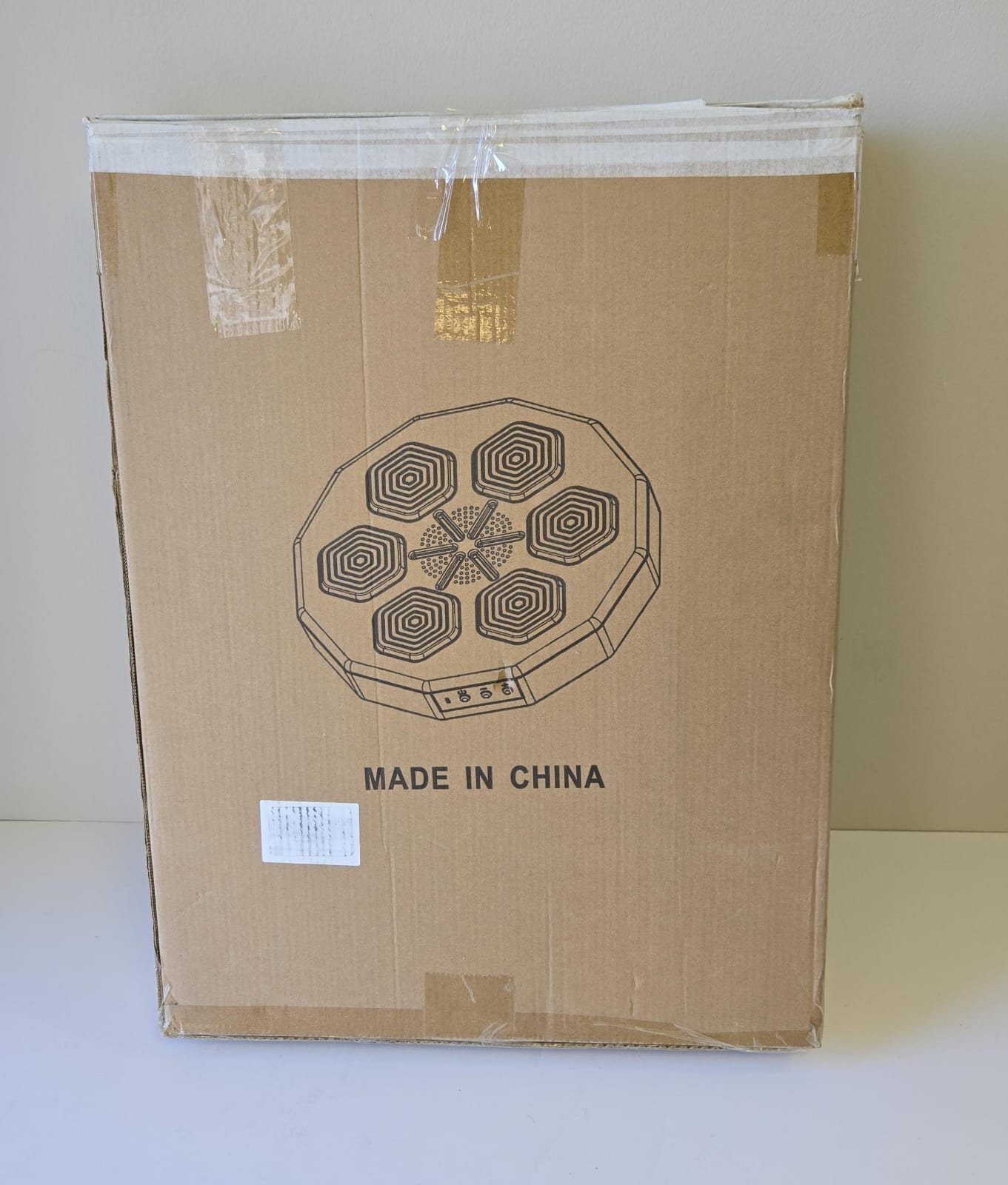 (New Open Box) RUN.SE RUN.SE Music Boxing Machine Wall Mounted Music Boxing Target Intelligent Bluetooth Boxing Target Intelligent Focused Agility Training Music Boxing Machine Suitable for Home or Gym Exercise.