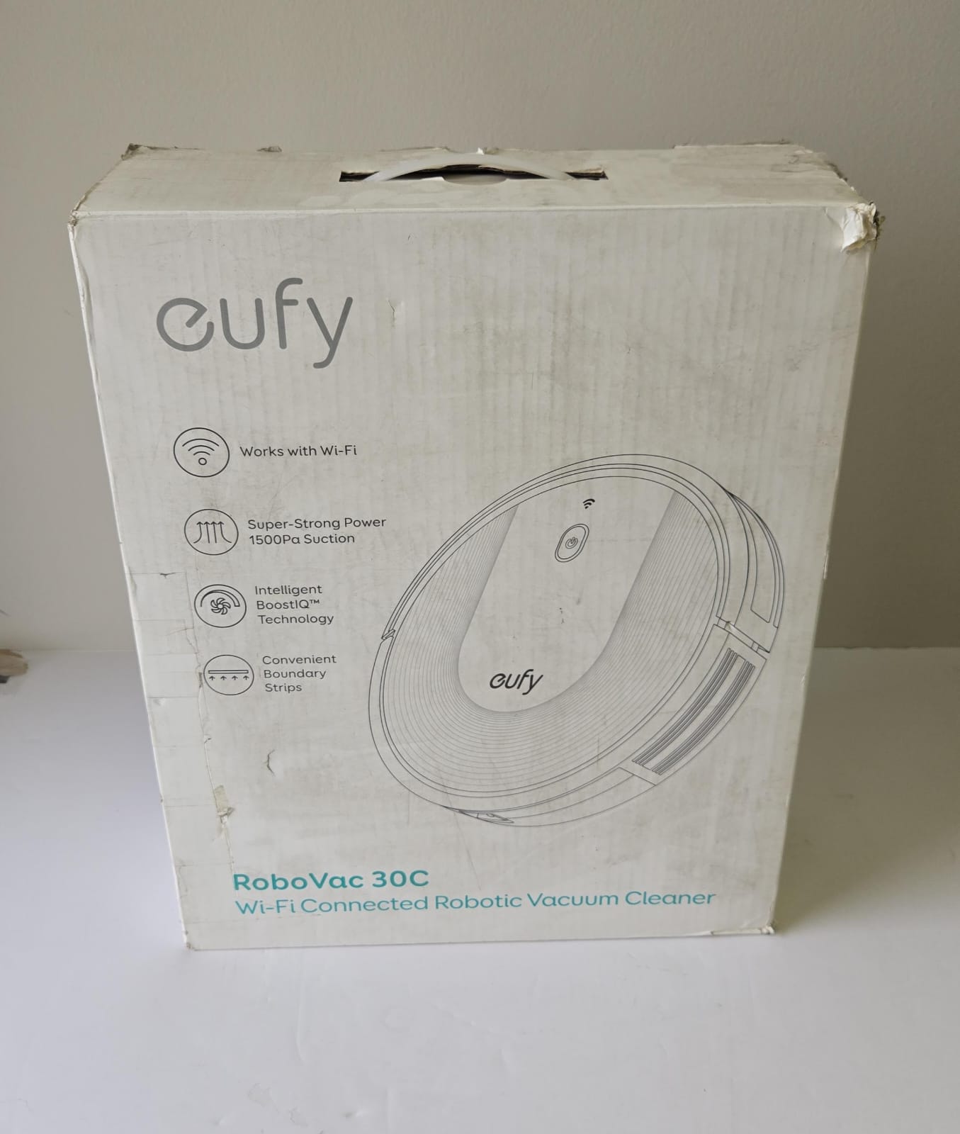 (Good) eufy by Anker, RoboVac 30C, Robot Vacuum Cleaner,Wi-Fi, Super-Thin, 1500Pa Suction