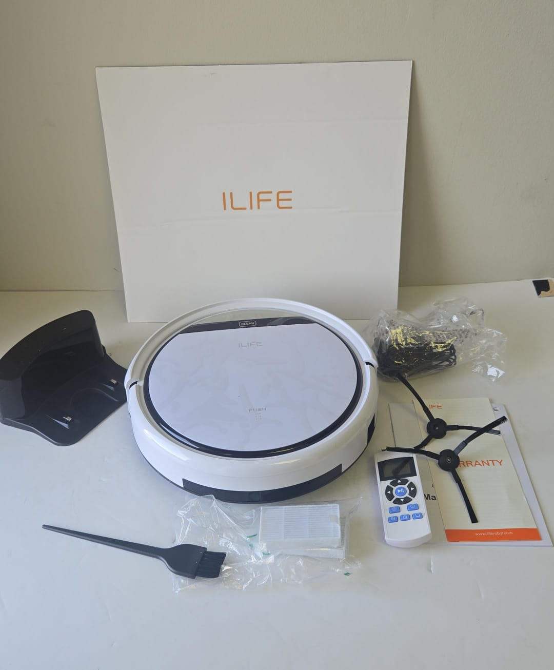 (Excellent) ILIFE V3s Pro Robot Vacuum Cleaner, Tangle-Free Suction