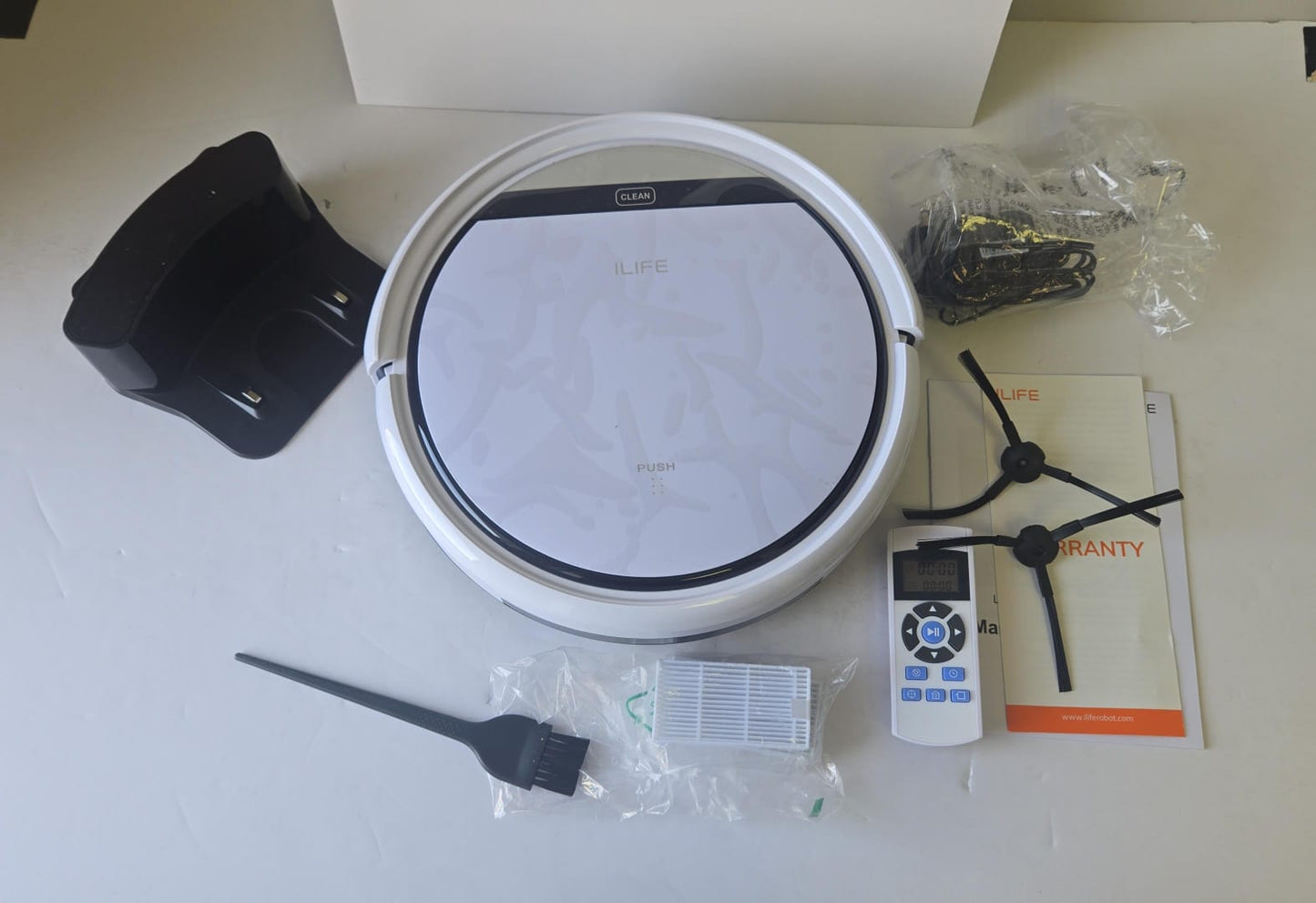 (Excellent) ILIFE V3s Pro Robot Vacuum Cleaner, Tangle-Free Suction