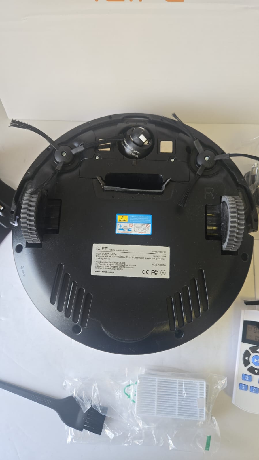 (Excellent) ILIFE V3s Pro Robot Vacuum Cleaner, Tangle-Free Suction
