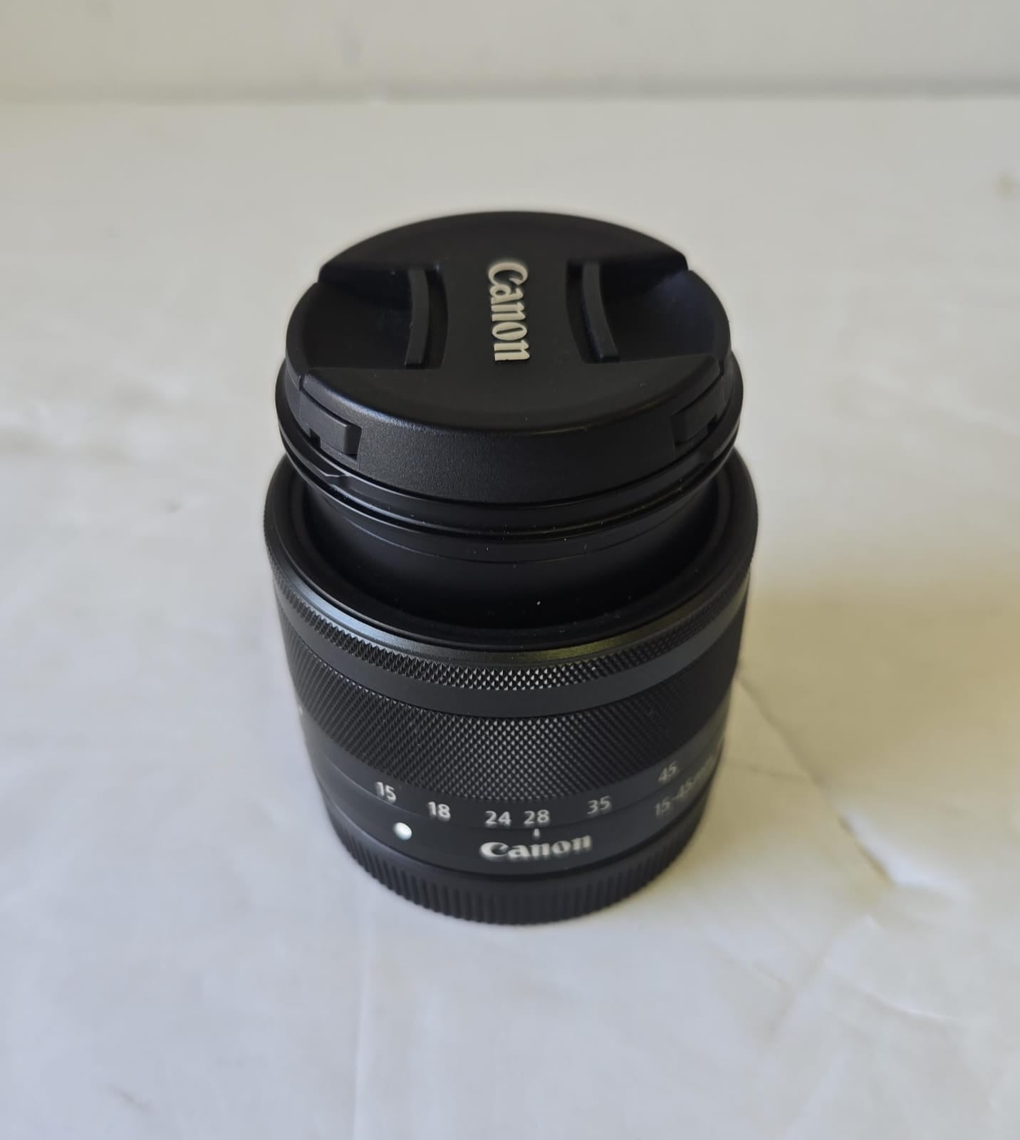 (Excellent) Canon EF-M 15-45mm f/3.5-6.3 Image Stabilization STM Zoom Lens (Black)