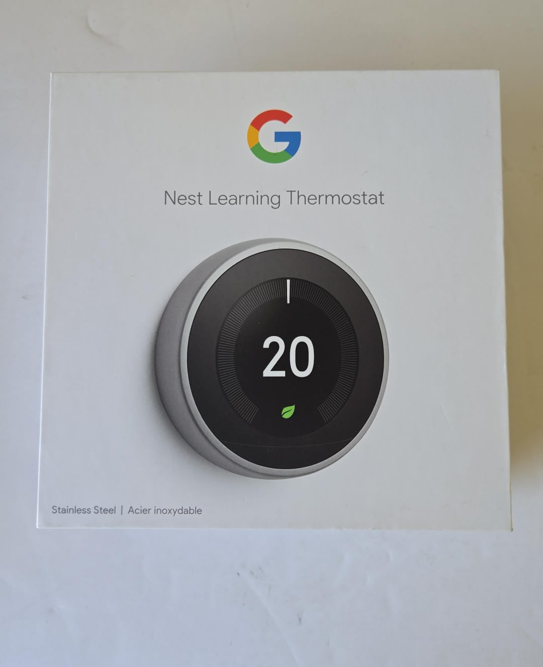 (Excellent) Google nest Learning Thermostat, 3rd Generation - Model A0013