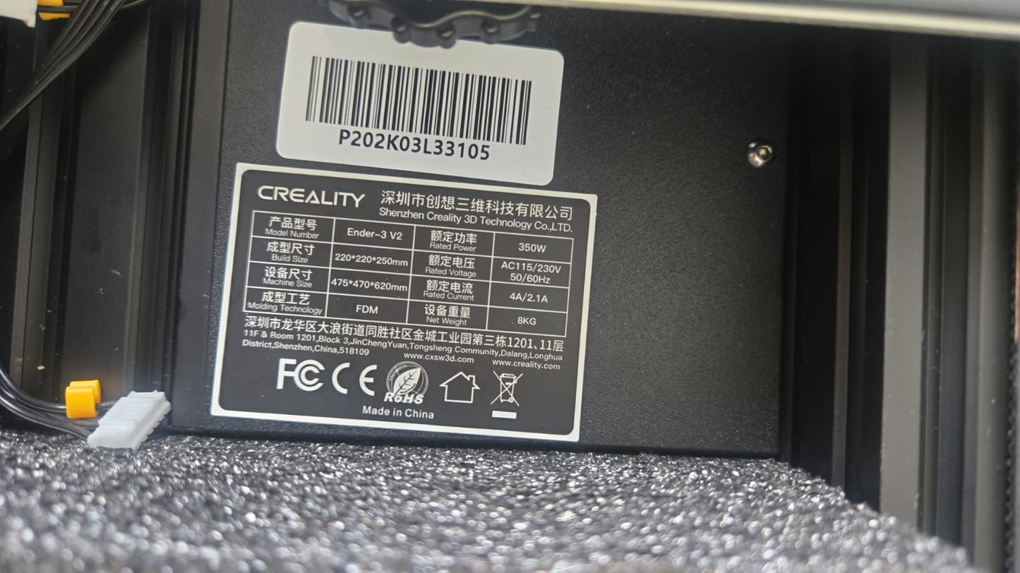 (Excellent) Creality Ender-3 V2 3D Printer