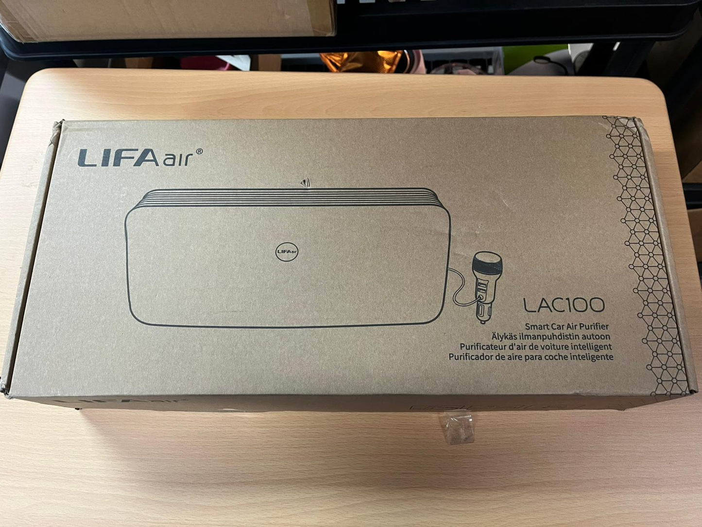 (New Open Box) LAC100 Smart Air Purifier for cars