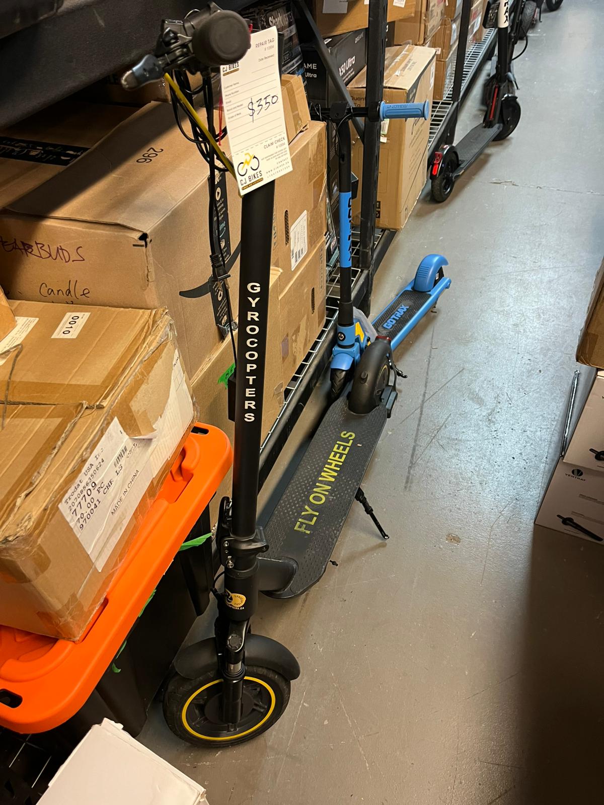 (Excellent) Gyrocopters Flash Pro Max Portable Electric Scooter for Adults Speed 30km/h Long Range up to 40 Kms with 500W Powerful Brushless Motor, Solid 10” Tires, Suspension | App-Enabled E Scooter