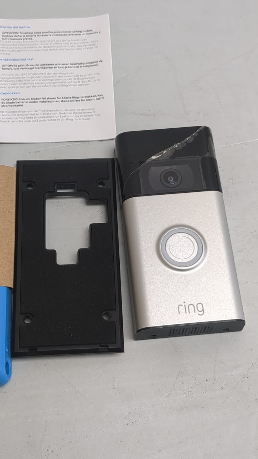 Used (good) - Ring Video Doorbell 2 with HD Video, Motion Activated Alerts, Easy Installation (2017)