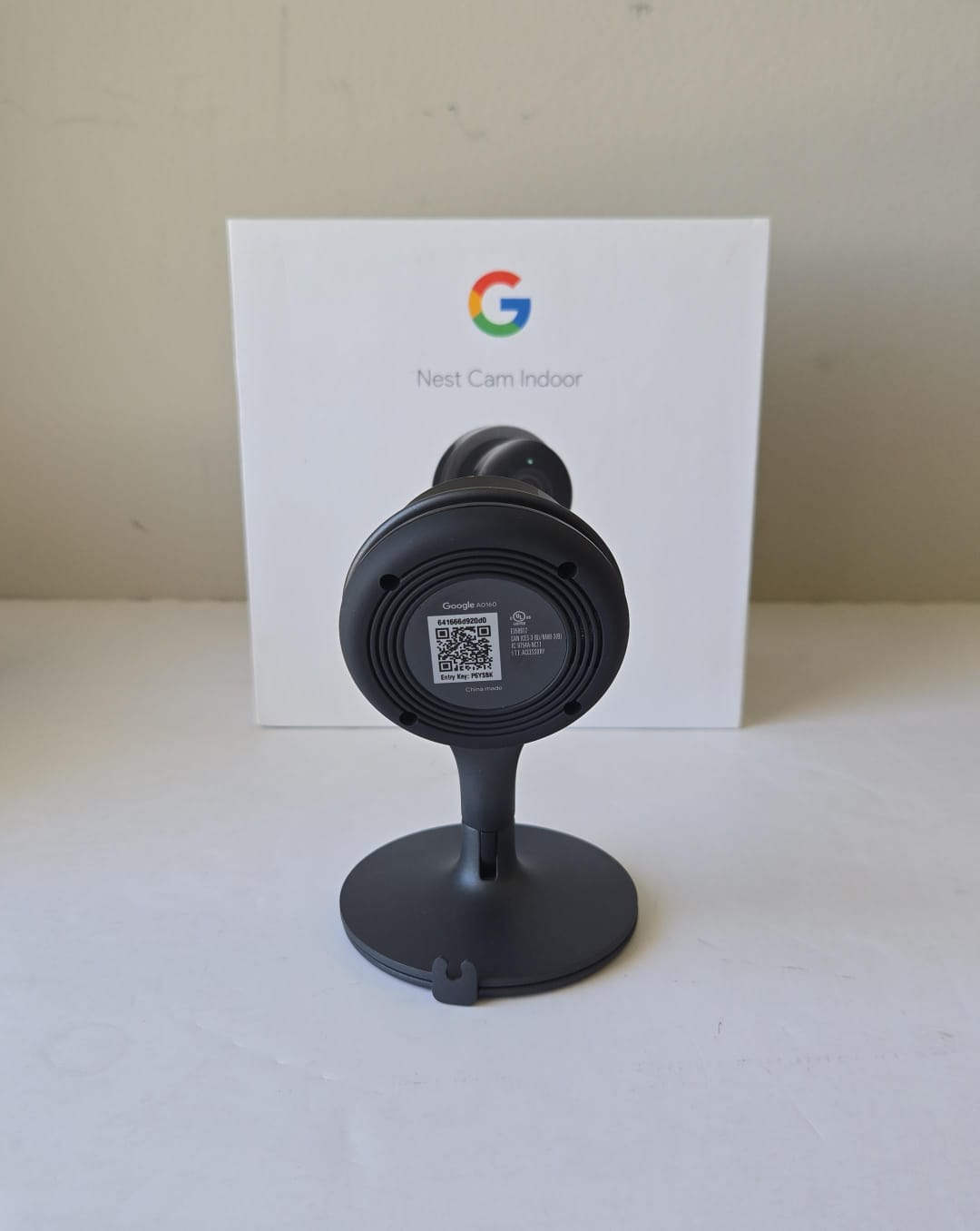 Google Nest Cam Indoor - Wired Indoor Camera for Home Security - Control with Your Phone