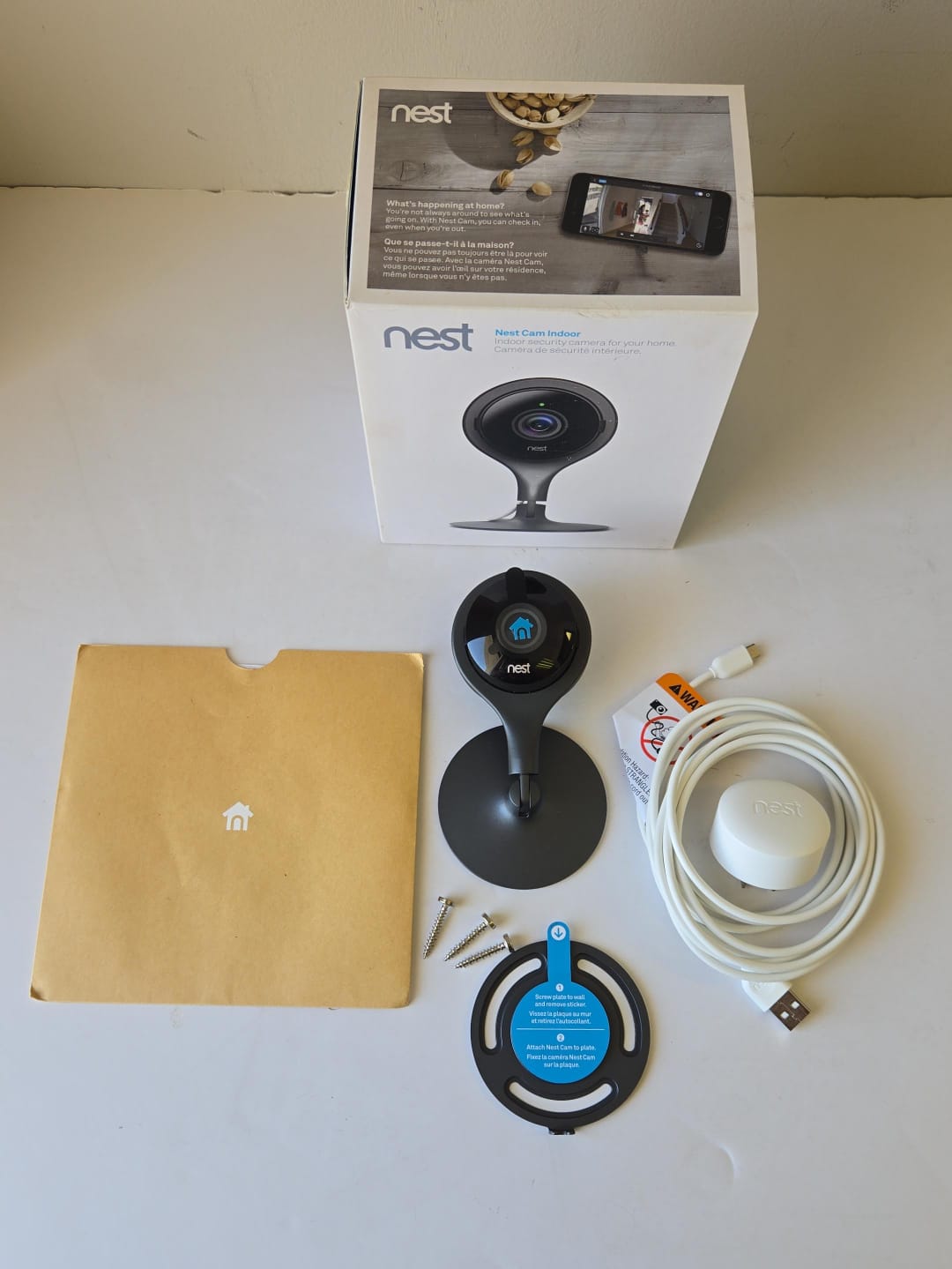 Nest Cam Indoor Security Camera (Works with Amazon Alexa)