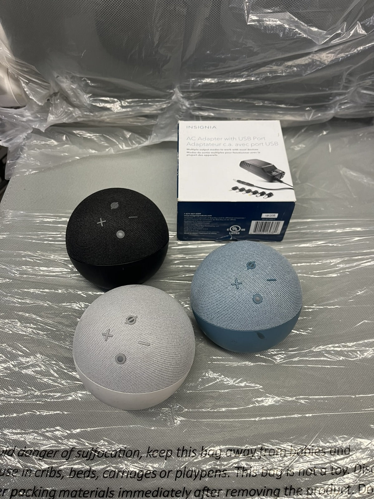 (Excellent) Echo Dot (4th Gen, 2020 release) | Smart speaker with Alexa | - white, blue, black