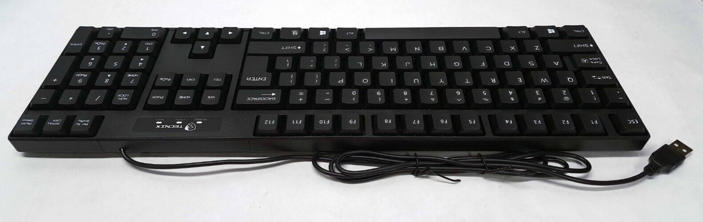 TECNIX Comfortable & Ergonomic Design Keyboard and Mouse Set