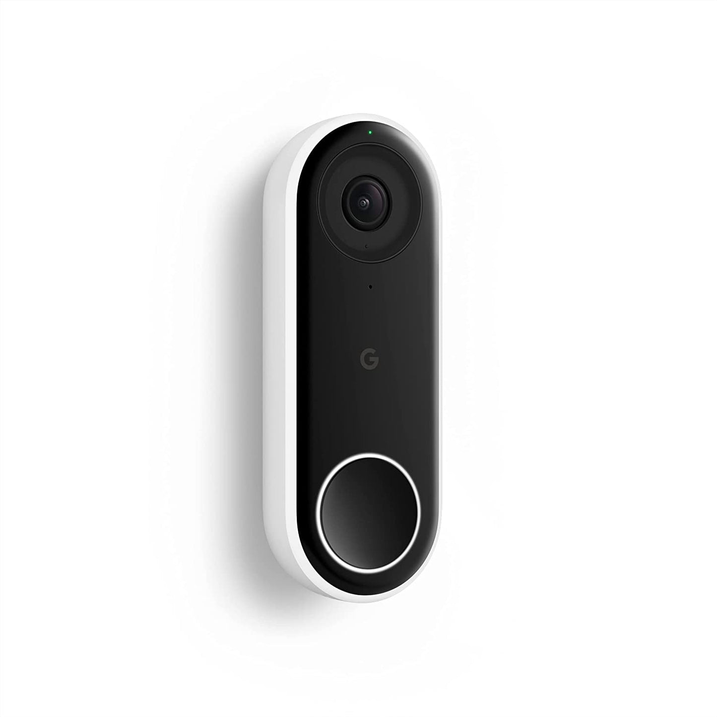 Used (Excellent) Google Nest Hello Wi-Fi Video Doorbell - Black/White - Wired-Gen 1