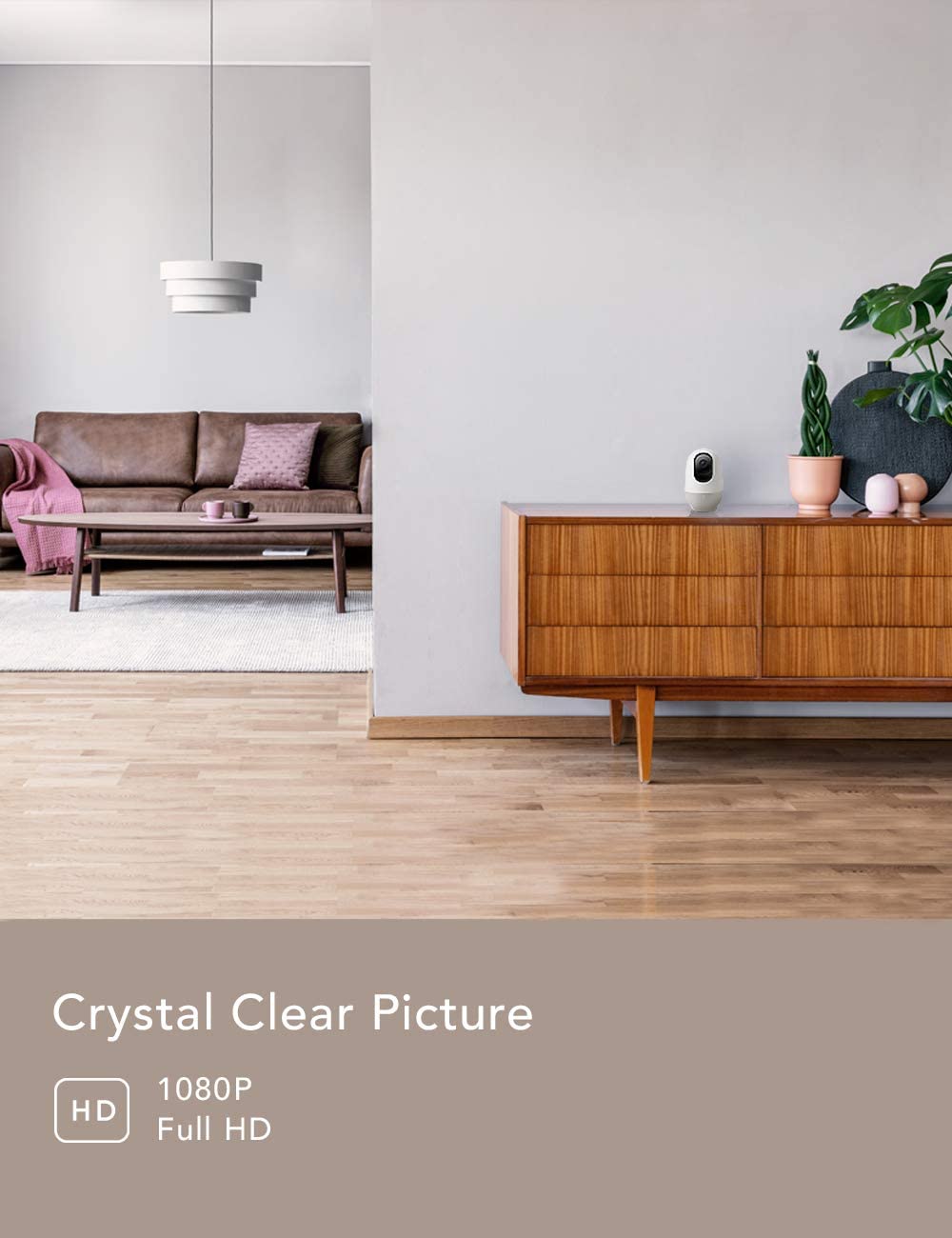 Nooie Baby Monitor Camera 360-degree 1080P Home Security Motion Tracking Night Vision