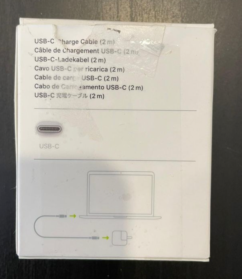 Apple USB-C Charge Cable (2m)