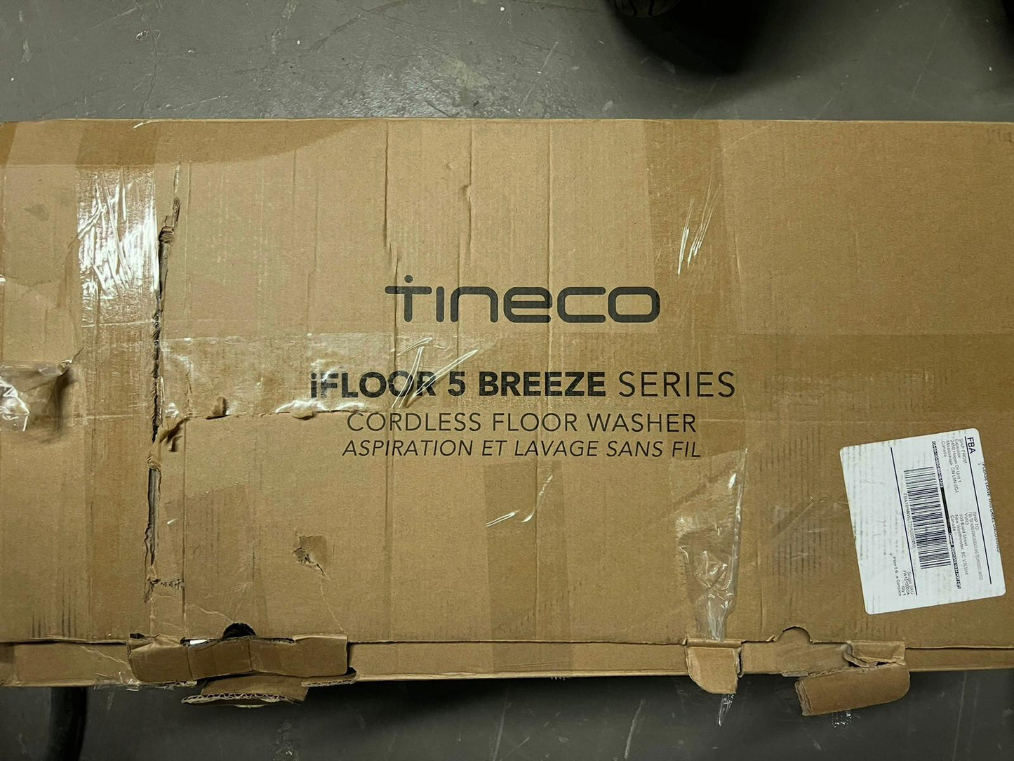 (Excellent) Tineco iFLOOR 5 Breeze Complete Wet Dry Vacuum Cordless Floor Washer, One-Step Cleaning for Hard Floors, Edge Clean, Auto Self-Cleaning, Lightweight & Cordless Design