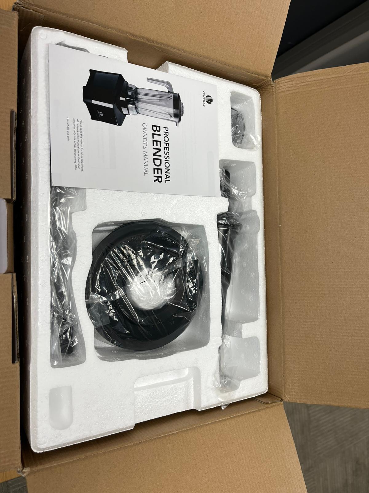 (New Open Box) Ventray Blender Smoothie Maker 1500W 68 Oz Blender for Shakes and Smoothies Countertop Blender