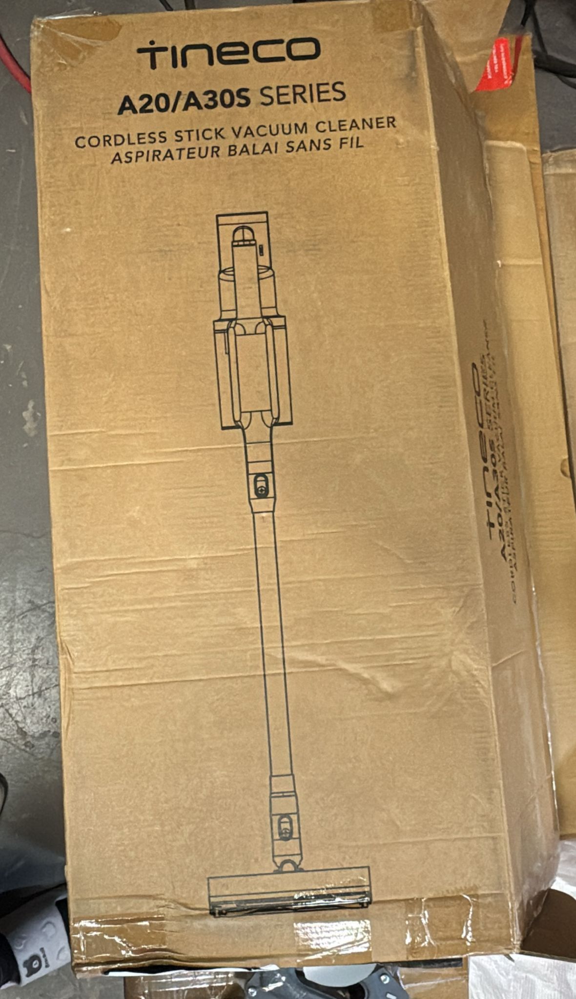 (Excellent)Tineco A20 Cordless Stick Vacuum Cleaner, Up to 40Min-Runtime 3 Modes for Multi-Level Messes, 1L Larger Dustbin, LED Headlight Lightweight Ergonomic Dual-Handle Design