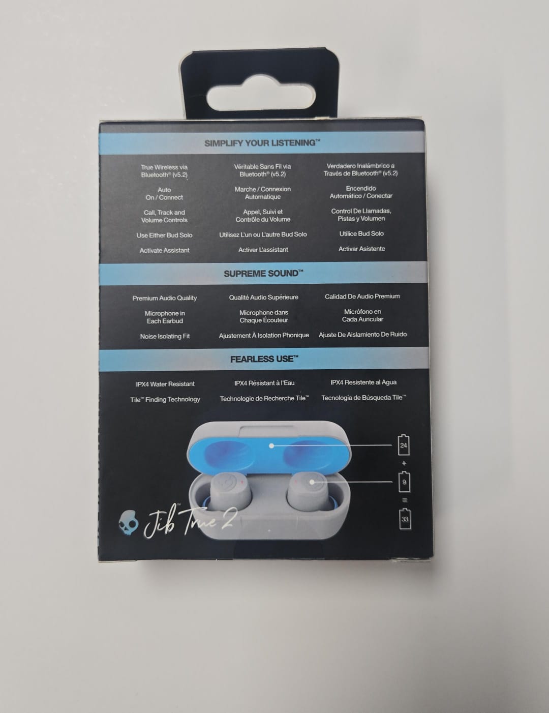(Brand New) Skullcandy Jib True 2 Wireless Earbuds, Bluetooth Headphones