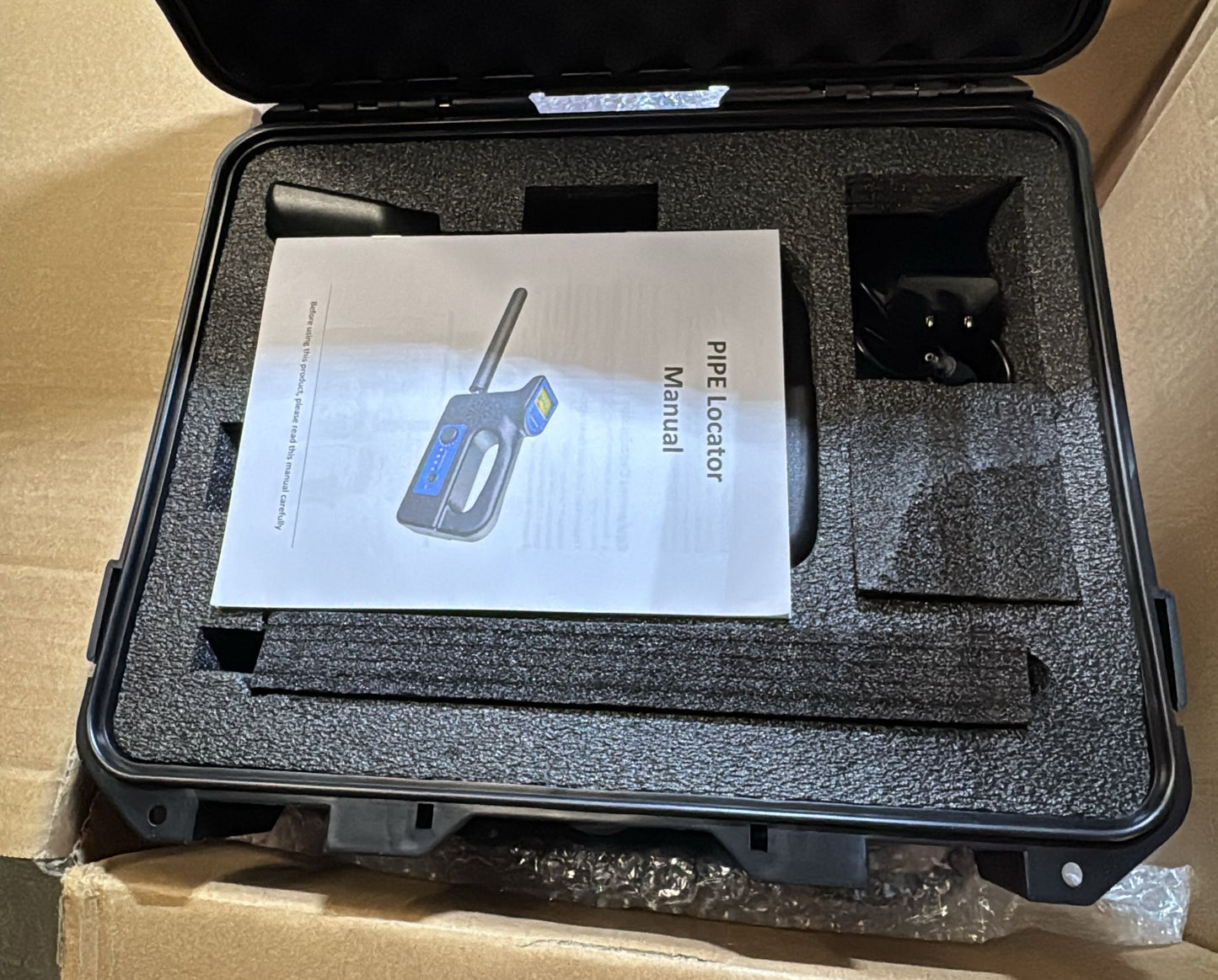 (New Open Box) Hbuds Sewer Camera with Locator – 200ft | Self-Leveling | 1080P HD | 9" Screen |