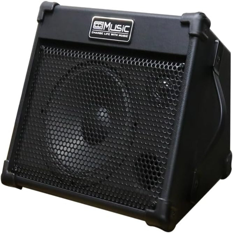 (New Open Box)  Coolmusic Portable Acoustic Guitar Amplifier – 40W | Battery-Powered with Bluetooth