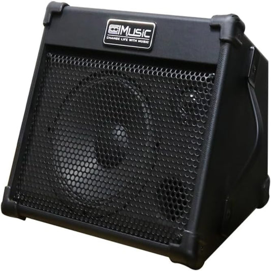 (New Open Box)  Coolmusic Portable Acoustic Guitar Amplifier – 40W | Battery-Powered with Bluetooth