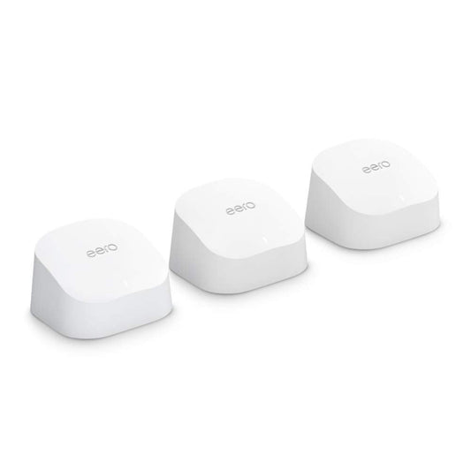 (Excellent) Amazon Eero 2nd Gen mesh wifi system - Coverage up to 4,500 sq. ft., 3-pack