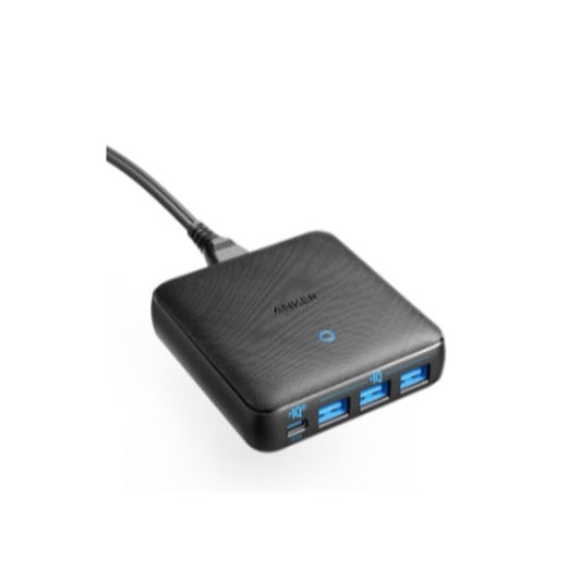 (Good) Anker Charger, 65W 4 Port Charging Station, PIQ 3.0 & GaN Fast USB Charger Adapter