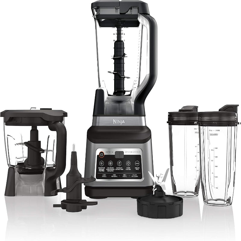 (New Open Box)  Ninja BN801C Professional Plus Kitchen System with Auto-iQ – 1400W | 72oz Pitcher