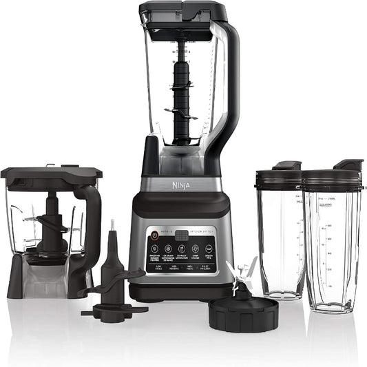 (New Open Box)  Ninja BN801C Professional Plus Kitchen System with Auto-iQ – 1400W | 72oz Pitcher