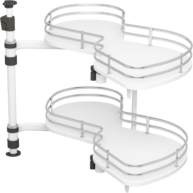 (New Open Box) VADANIA Kitchen Cabinet Blind Corner Pullout Organizer for 32-inch Cabinet, Right Handed Open