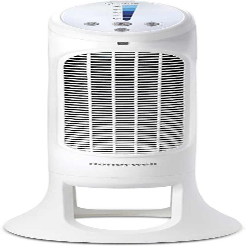 (New Open Box) Honeywell QuietSet Whole Room Oscillating Tower Fan (5 Speed Settings, Oscillating 80°, Timer Function, Auto-Off Lights, Remote Control) HYF260