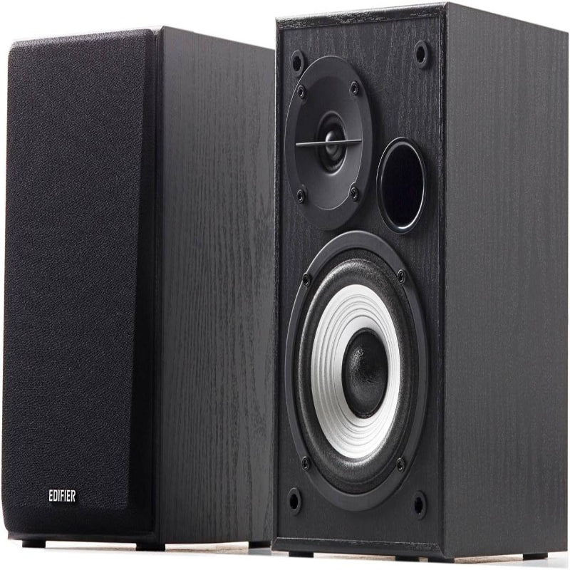 (Excellent) Edifier R980T 4" Active Bookshelf Speakers - 2.0 Computer Speaker - Powered Studio Monitor (Pair)