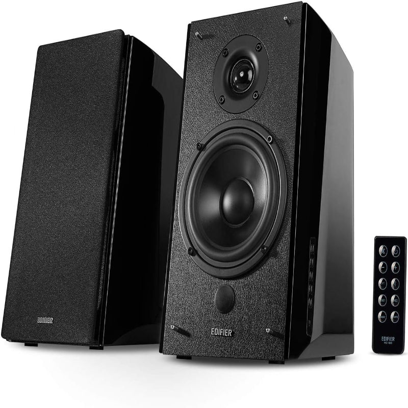 (New Open Box) Edifier R2000DB Active Bluetooth Bookshelf Speakers - RMS with 5″ Large Woofer