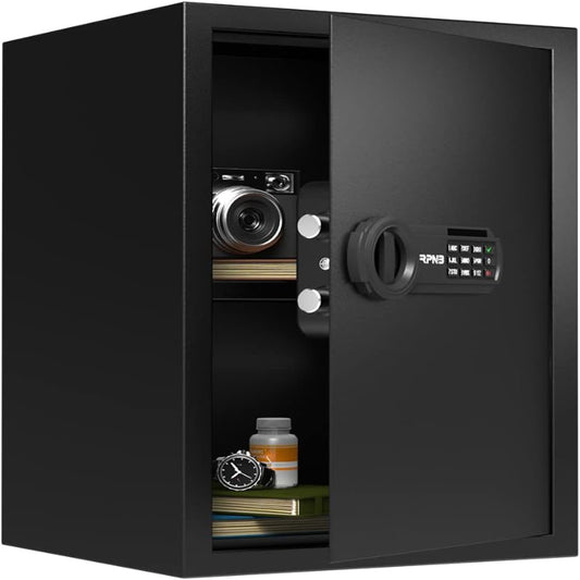 (New Open Box) RPNB Deluxe Safe and Lock Box,Digital Keypad Safe Box ,1.8 Cubic Feet (RP50ESA)