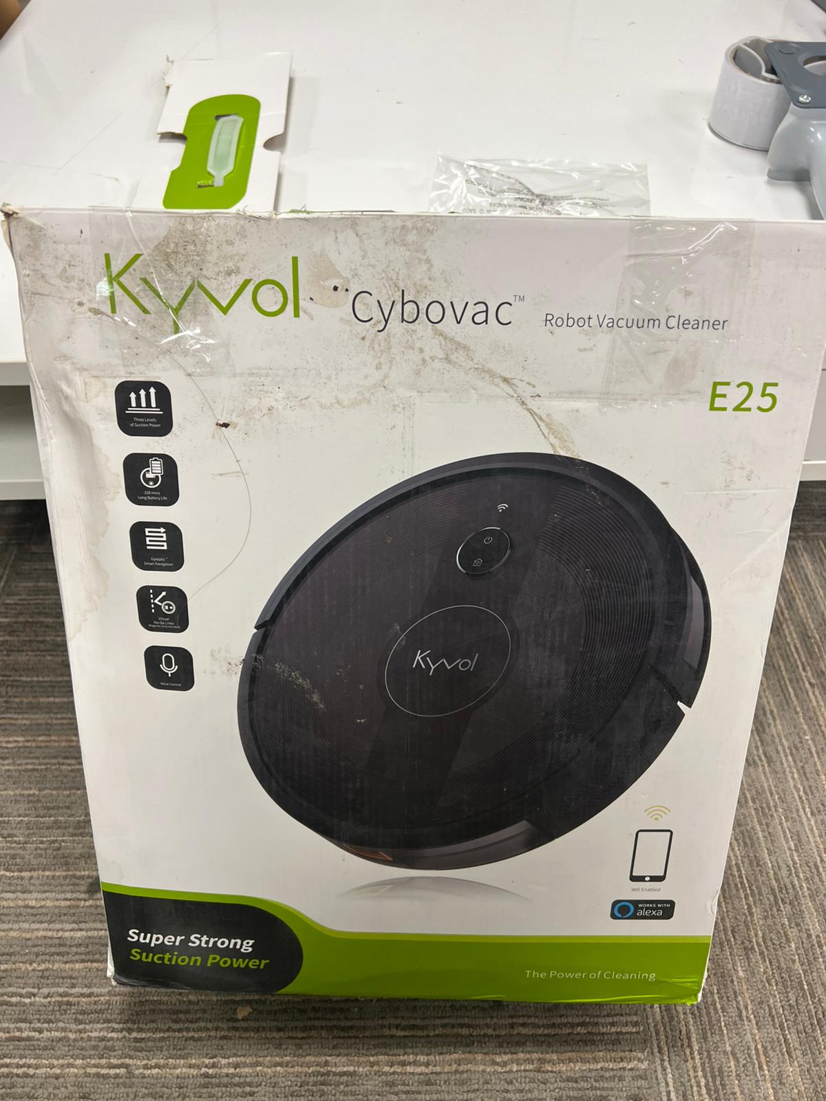 (Excellent) Kyvol Cybovac E25 Robot Vacuum Cleaner