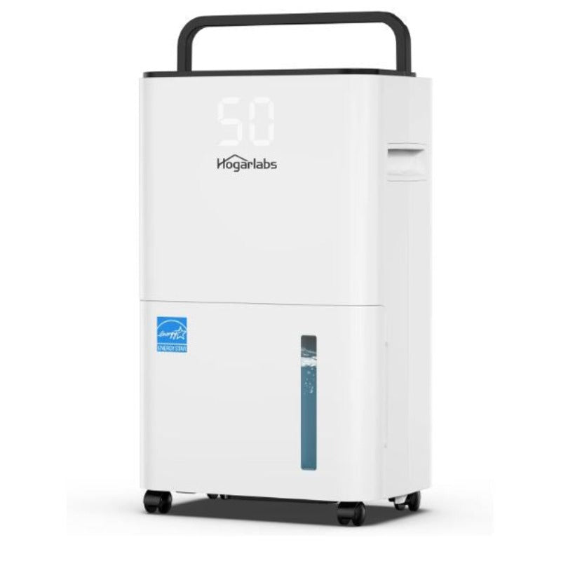 (New Open Box) HOGARLABS 3500 Sq Ft 50 Pint Dehumidifier for Home Basements Bathroom Bedroom | Dehumidifiers