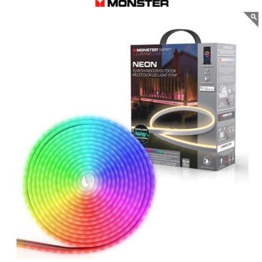 Monster Smart Illuminessence Neon LED Light Strip - 5m (16.4 ft.)
