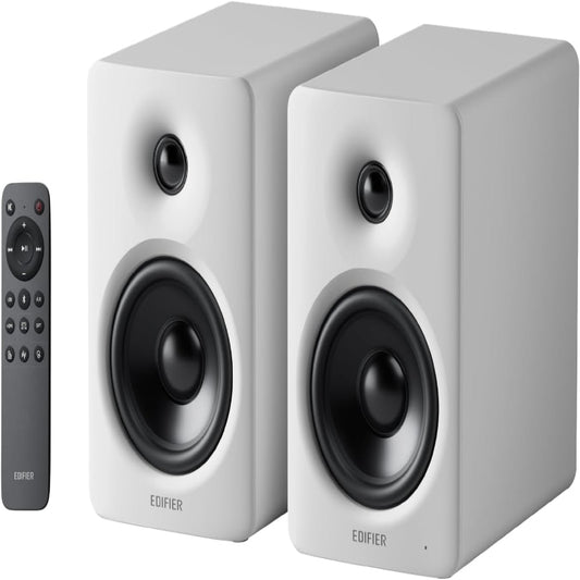 (New Open Box)  Edifier M90 100W RMS Computer Speakers | Premium Desktop Speakers • White |