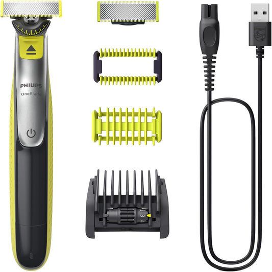 (Brand New) Philips OneBlade 360 Face & Body, Wet & Dry, Trim, Edge & Shave with the 5-in-1 Adjustable Comb and Body Comb, QP2834/20