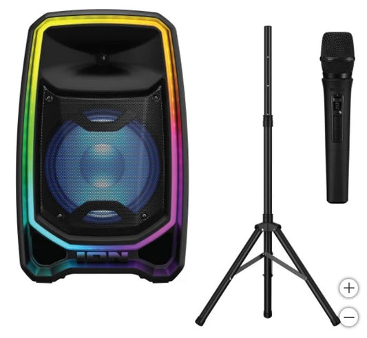 (Excellent) ION Audio Total PA Freedom 650W Speaker with 1 Wireless Mic