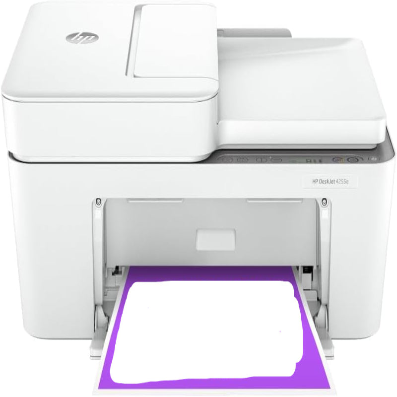 (Excellent) HP DeskJet 4255e Wireless All-in-One Colour Inkjet Printer, Scanner, Copier, Best for Home, (588S6A)