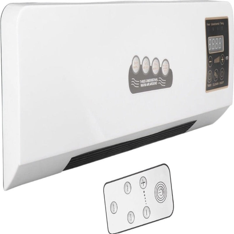 (New Open Box)  Portable 2000W Wall-Mounted Air Conditioner | Cooling & Heating • Remote Control • Low Noise