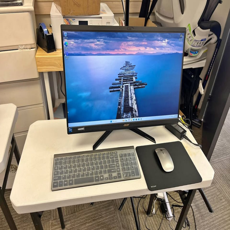 (Excellent) Aspire C24-1700 All-in-One Computer i5/32GB/1TB SSD Wireless KB+mouse