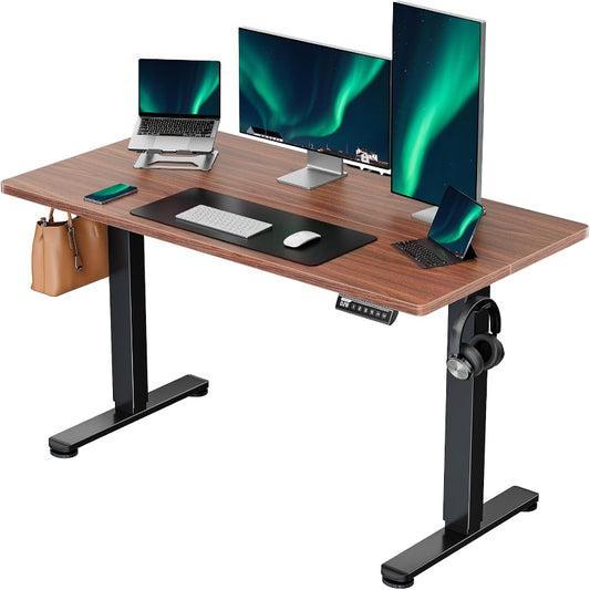 (New Open Box)  ErGear Electric Standing Desk 40"x24" | Height Adjustable Sit Stand Desk • 4 Memory Presets