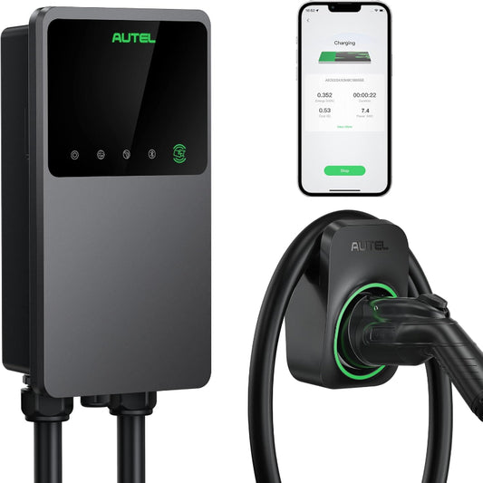 (New Open Box) Autel MaxiCharger Home EV Charger Maxi US AC W10 N14-H | Level 2 • 40A • NEMA 14-50 Plug