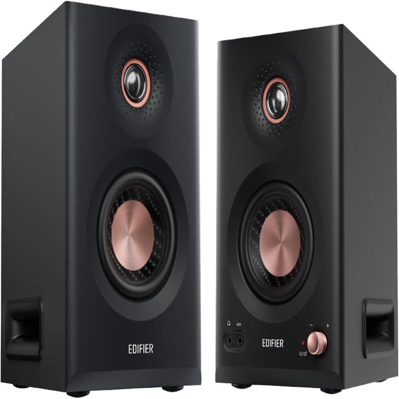 (Brand New) Edifier MR5 2.0 Studio Monitor Bookshelf Speakers – 110W RMS – Black