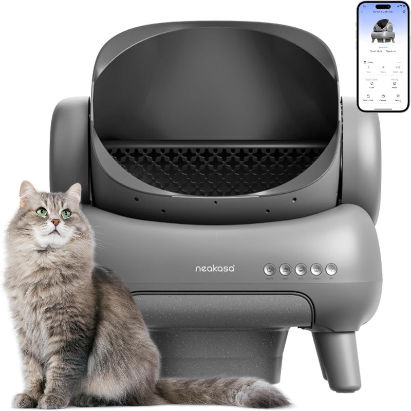 Neakasa M1 Self-Cleaning Cat Litter Box – App Control | Odor-Free | Auto Waste Disposal
