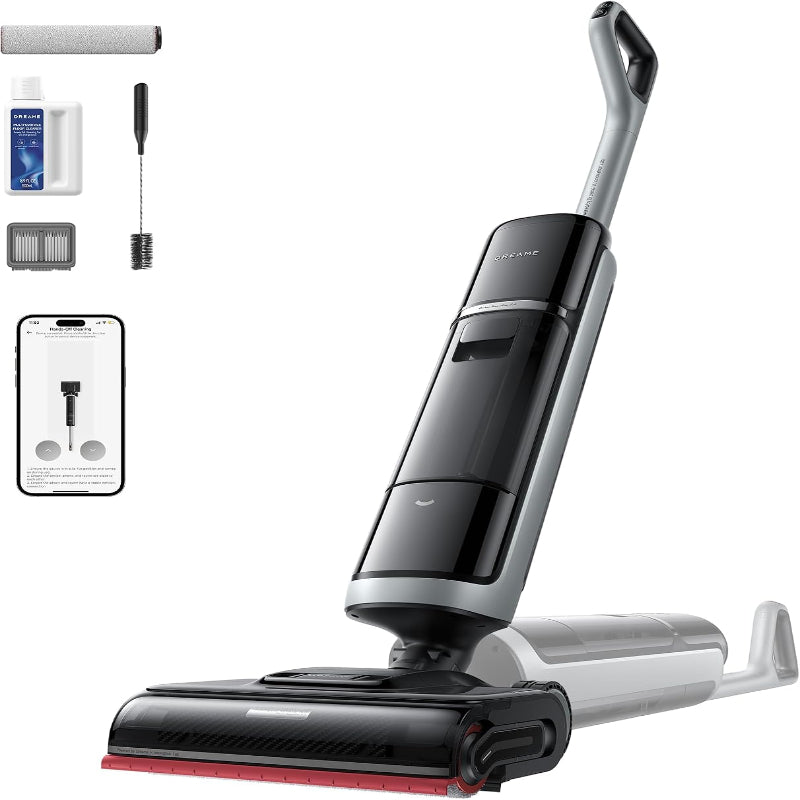 (Excellent) DREAME H15 Pro Heat Wet Dry Vacuum Cleaner – Hot Water Floor Cleaning | 22KPa Suction