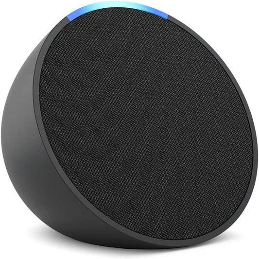 (Excellent) Amazon Echo Pop, Our smallest Alexa speaker, Fits in any room, Charcoal