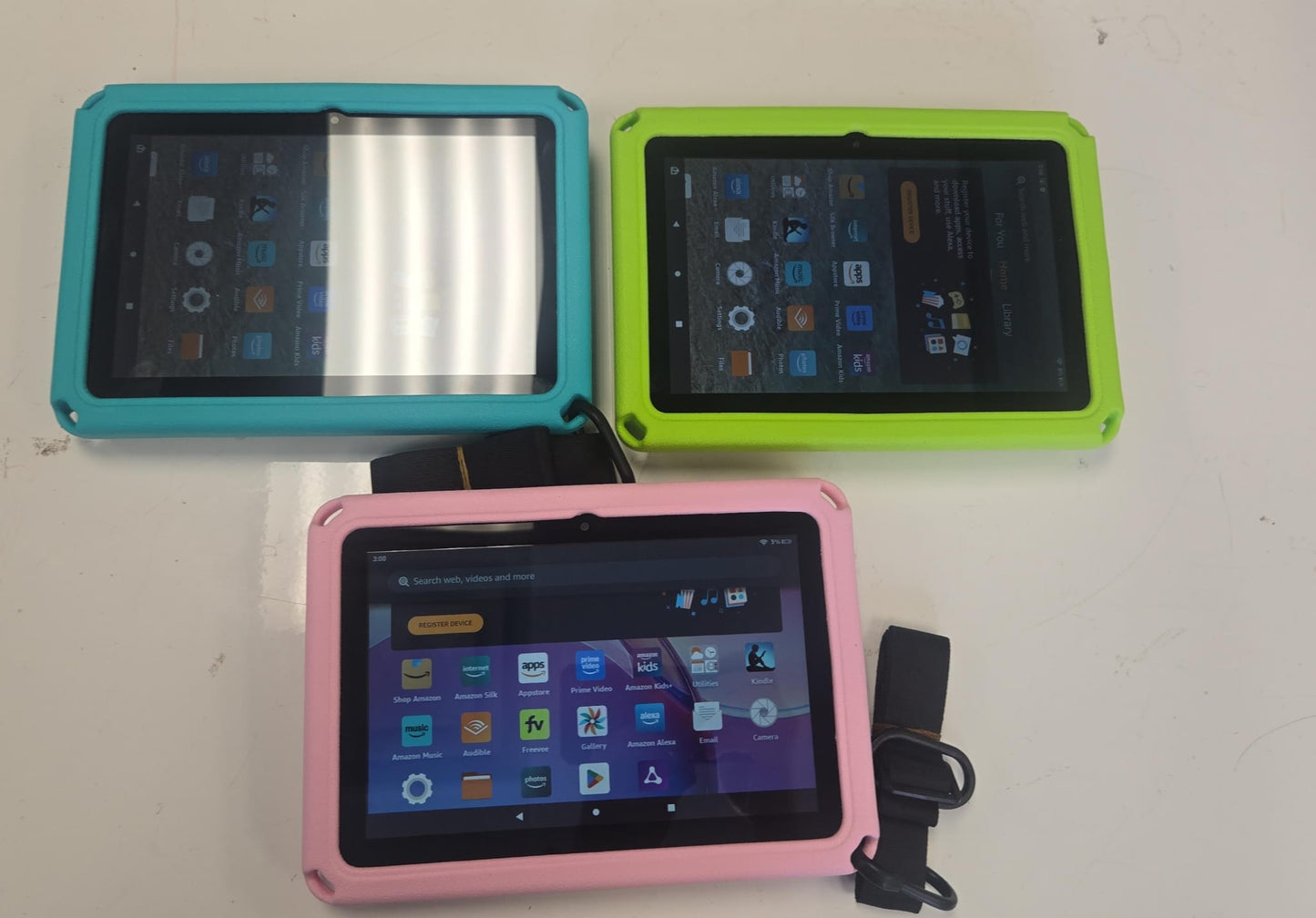 Amazon Fire HD 8 12th Gen tablet, 8” Display 32 GB with Kids Case & google play store